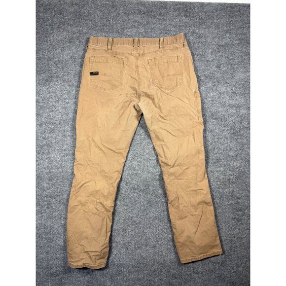 Ariat Men's Rebar M4 Relaxed Straight Field Khaki Made Tough Size 36/32 - Picture 6 of 8